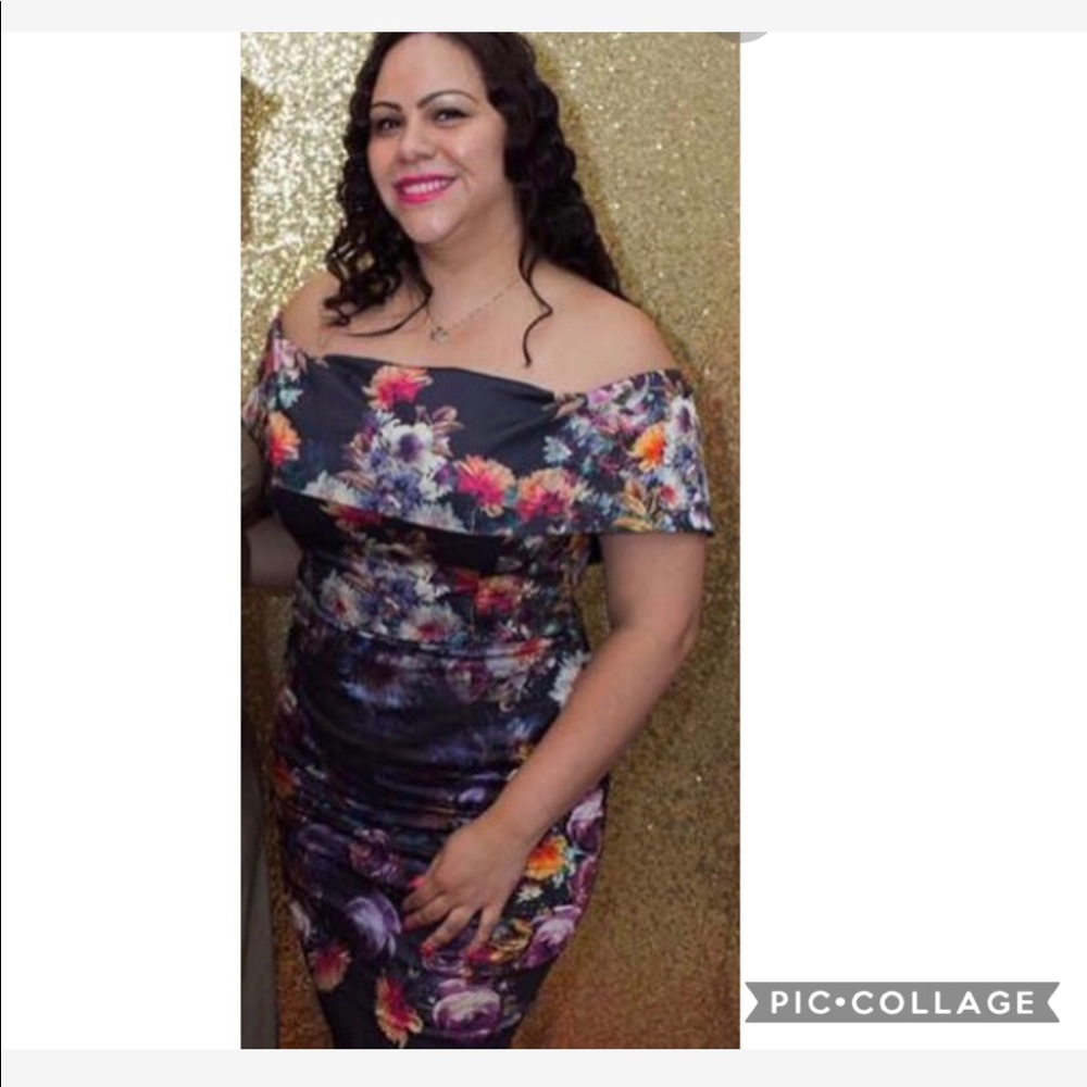 Floral Print Forma Dress